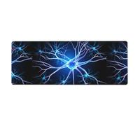 AEKGOHP Neuron Extensions Prints Extra Large Mouse Pad, Computer Office Anti Slip Gaming Keyboard Thickened Version 12x31.5in