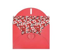 AEKGOHP Red Greeting Card Canadian flag Prints for Festive Birthday Party Invitation