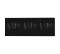 AEKGOHP Trendy Multiplayer Shadow Prints Extra Large Mouse Pad, Computer Office Anti Slip Gaming Keyboard Thickened Version 12x31.5in