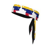 AEKGOHP venezuela flag Printed Sports headscarf, sweat absorbing and breathable, motion headband, double-sided kerchief
