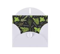 AEKGOHP White Greeting Card Basil Thyme Dill & Rosemary Prints for Festive Birthday Party Invitation