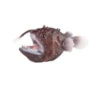 AEKLXVKU Angler Fish Toy Figures Deep Sea Creatures for Birthday Gift Holiday Present