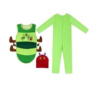 AEKLXVKU Kids Caterpillar Costume Cosplay Costume Cute Clothing for Stage Performance XL