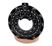 AEKLXVKU Round Music Melody Tool Music Chords Wheel for Guitar Musician Professionals