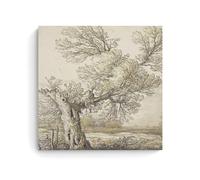 Aelbert Cuyp Paintings Wall Art Poster Prints Landscape near Dordrecht (ca. 1640 - 1645) Art Print Wall Photo Paint Hanging Picture Family Bedroom Decor Gift Unframe 28x28inch(70x70cm)