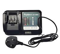 Aelcouth® Replacement DC10WD Li-ion Battery Fast Charger for Makita DC10SB DC10WC BL1015 BL1016 BL1015 BL1021B BL1041B 10.8V -12V 1.3A/2A/3A 50~60Hz(3Pin UK Plug)
