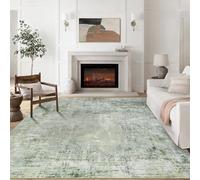 Aelenmu 9x12 Area Rugs for Living Room Bedroom Dining Room Washable Green