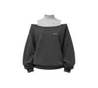 Aelfric Eden Off Shoulder Sweatshirt Women's Long Sleeve Pullover | Off shoulder top design with stand-up collar, causal elegant blouse