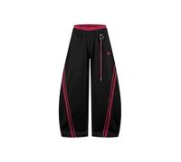 Aelfric Eden Unisex Baggy Jogging Bottoms Men Women - Wide Sweatpants with Contrast Stripes, Streetwear Trousers with Heart Key Ring, Loose Fit Sports Trousers, Leisure, Y2K Style