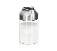 Aelga Glass Sugar Dispenser with Pour Spout, Weighted Pourer, for Coffee,Tea and Baking