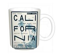 AELKSP Ceramic Coffee Cup,Dual-Sided Print,Mugs for Women,Funny Mugs,Cute Mug,Mugs for Men,Tea Cup,Novelty Gifts,Los Angeles California Typography for t-Shirt Print Vector Illustration,11oz/330ml