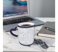 AELKSP Ceramic,Mathematical Pattern with Geometrical Figures Trigonometry plots and e,Coffee Mug Color Changing Mug Hot Heat Changing Mug Hot Heat Sensitive Mug Coffee Mug Tea Mug Drink Cup Milk Mug