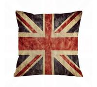 AELKSP Cushion Cover Decorations Pillow Cover Home for Livingroom Couch Sofa Decor Throw Pillow Case Gifts,The United Kingdom or Union Jack grunge flag,20x20 in