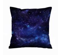 AELKSP Cushion Cover Decorations Pillow Cover Home for Livingroom Couch Sofa Decor Throw Pillow Case Gifts,Sky, space illustration night time universe stars and nebula distant parts of the g,16x16 in