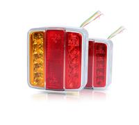 Aelmiyw 2 Pcs Led Trailer Lights,Tail Lights,Rear Brake Light for Caravan Truck Trailer Tail Lamp Boat,IP65 Waterproof,E-Mark