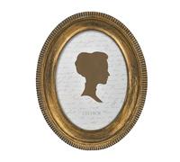 AELS 5x7 Inch Vintage Oval Picture Frame, Elegant Antique Ridged Design Photo Frames with Glass Front, Photo Display, Tabletop Wall Hanging, Gift Ideas, Distressed Bronze