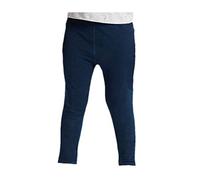 Aelstores Girls Leggings Baby Denim Toddler Dark Blue Jeans Stretch Jeggings 18-24 Months