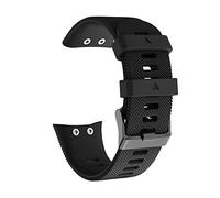 AEMALL 18mm 20mm Soft Silicone Smart Watch Band For Garmin Forerunner 45 Watch Sport Wrist Strap For Garmin Forerunner 45S Smart Watch (Color : Svart, Size : 18mm Forerunner 45S)