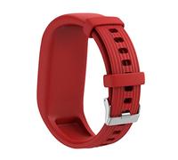 AEMALL Replacement Silicone Watch Band Wrist Strap For Garmin Vivofit 3/Vivofit JR/Vivofit JR 2 Wristband (Color : Red)