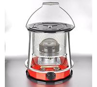 AEMIN Portable Kerosene Heating Furnace, Kerosene Heater Stove, 9000 BTU/H Indoor Kerosene Heater, Household Heater，for Indoor Outdoor Heating Cooking（Red, White） (Color : Red)