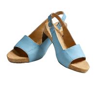 Aemmbon Podiflex Sandals, Podiflex Shoes for Women, Medium Thick Stitching Solid Color One Piece Buttoned Slip on Sandals (Blue,5.5)