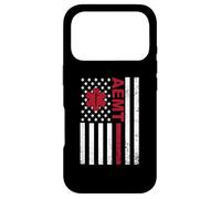 AEMT Advanced Emergency Medical Technician USA Flag Case for iPhone 17 Pro