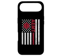 AEMT Advanced Emergency Medical Technician USA Flag Case for iPhone Air