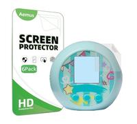 Aemus 6 Pack Screen Protector Compatible for Punirunes Interactive Digital PET, virtual pet Clear Film