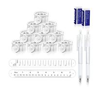 Aemygo 10 Pcs Silicone Nurse Slap Bracelet, Waterproof Slap Wrist Notepad Memo Wristband Erasable Wristband Reusable Reminder Bracelet to Do List Bracelet for Nurses Students Daily Study