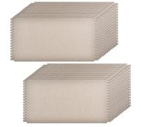 Aemygo 30 Pack Cardboard Weaving Looms, Wide Notch Weaving Loom for Kids, Beginner Square Weaving Boards for Knitting Sewing Crochet Basket Teaching Arts Crafts