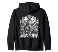 Aeneas And Creusa Takes Her Back Mythology Zip Hoodie