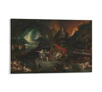 Aeneas And The Sibyl in The Underworld Jan Brueghel The Younger 1630 Renaissance Greek Mythology Art Poster Picture Print Canvas Poster Wall Paint Art Posters Decor Modern Home Artworks 24x36inch(60
