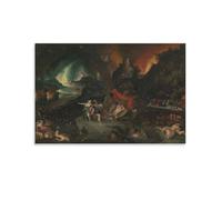 Aeneas And The Sibyl in The Underworld Jan Brueghel The Younger 1630 Renaissance Greek Mythology Art Poster Art Poster Canvas Painting Decor Wall Print Photo Home Modern Decorative Posters 20x30inch