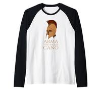 Aeneid - Roman Mythology - Arma Virumque - Classical Latin Raglan Baseball Tee
