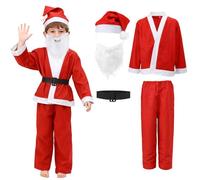 AENEY Kids Christmas Furry Monster Costume with Mask and Gloves S