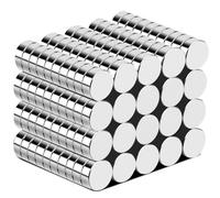 Aenienoe 200 Pack Magnets Strong 4x1.5mm Small Magnets Mini Magnet for Crafts Round Magnet for Miniatures Neodymium for Whiteboard Board Fridge