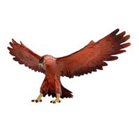 AENIMELY Flying Eagle Figurine Wildlife Golden Eagle Model Animal Figure Wild Bird Home Outdoor Garden Eagle Sculpture for Play Decorative Display