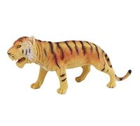 AENIMELY Hollow Siberian Tiger Figurine - Realistic Jungle Wildlife Animal Toy for Kids, Educational Tiger Model, Cake Topper & Nature Display