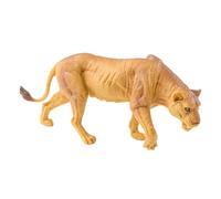 AENIMELY Large Hollow Walking Lioness Figurine - Realistic Safari Animal Figurines for Kids, Educational Wildlife Play, Cake Topper & Jungle Decor