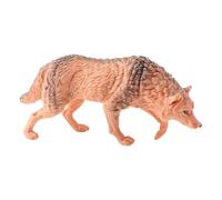 AENIMELY Large Hollow Walking Wolf Figurine - Realistic Forest Predator Animal Figurines for Kids, Educational Wildlife Animal Figurines, Cake Topper & Nature Diorama Decor