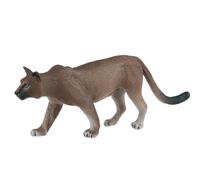 AENIMELY Mountain Lion Figurine - Realistic Solid Cougar Animal Figurines for Kids - Educational Wildlife Toy, Forest Science Learning Display, Nature Gift
