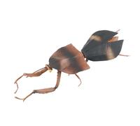 AENIMELY Realistic Dead Leaf Mantis Figurine - Large Solid Plastic Insect Model, Science Display, Cake Topper, Display Decor