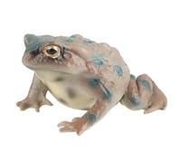 AENIMELY Realistic Solid Frog and Toad Animal Figurines for Kids, Educational Reptile Toys, Ideal for Birthday, Party Favors, and Science Projects(Grey)