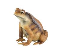 AENIMELY Solid Reptile and Amphibian Figurines, Realistic Toad and Frog Toys for Kids, Perfect for Birthday, Party Favors, Christmas, and Science Projects(Brown)