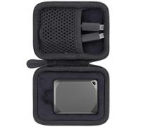 Aenllosi Case for Crucial X10/X10 Pro/X9/X9 Pro 1TB Portable SSD, Black