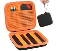 Aenllosi Case for SanDisk Extreme SSDE80 SDSSDE81, Black And Orange | Fit for SanDisk 500GB/1TB/2TB, Also Fits SanDisk 4TB SSD SanDisk Extreme & Extreme PRO, Hard Shell Protection
