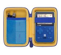 Aenllosi for Blaze Neo Geo/Technos/Atari/Taito/Capcom Super Pocket Handheld Gaming Device Hard Protective Storage Case,Yellow,Case Only