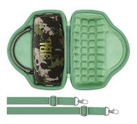 Aenllosi for JBL Charge 6 Bluetooth Speaker Hard Travel Carrying Case with Shoulder Strap,Avocado Green,Case Only