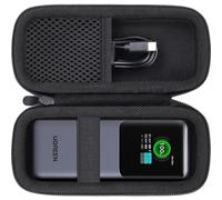Aenllosi for UGREEN Nexode Power Bank 20000mAh 130W (PB721, PB723) / 20000mAh 165W (PB726) Hard Travel Protective Storage Carrying Case, Black (Case Only)