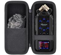 Aenllosi for Zoom H6studio/H5studio/H6essential 32-Bit Handy Recorder Hard Carrying Case,Black,Case Only
